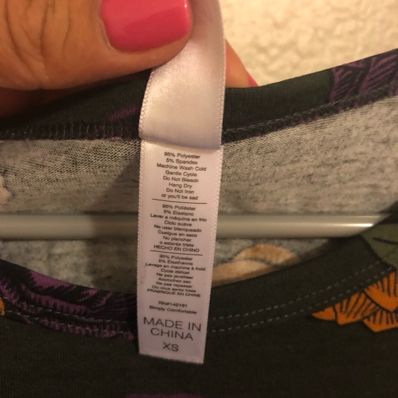 LuLaRoe Irma XS - Picture 3 of 3
